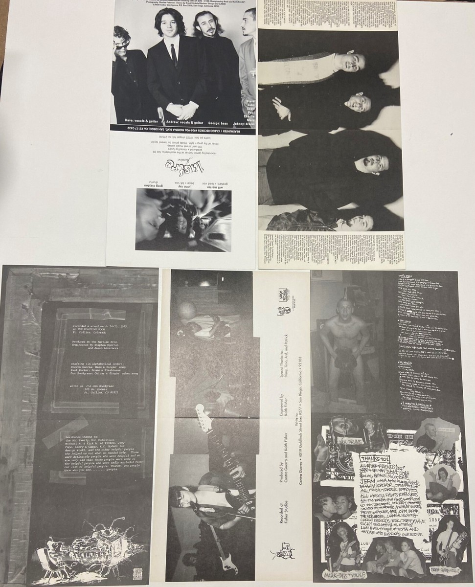 5 Punk Rock Metal Posters Art Wall 1990s-2000s 7