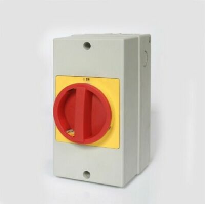 1PC NEW KACON sealed waterproof box main control switch MLDX-040D 3P 40A
