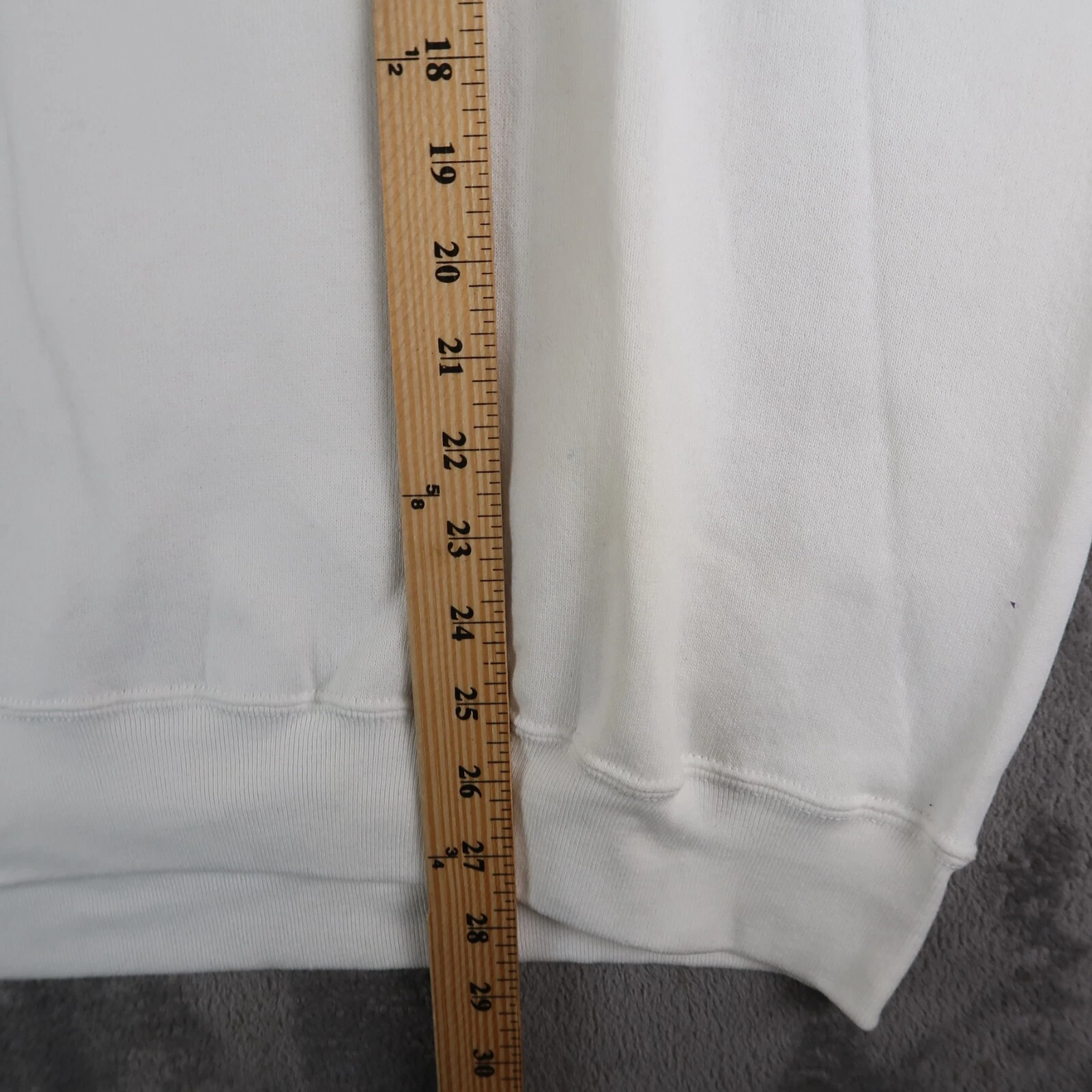 Vintage 90s Pooh Crewneck Sweatshirt Mens XL White Embroidered Made In USA