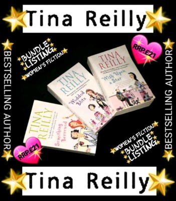  TINA REILLY BUNDLE OF 3 NOVELS (FUNNY/HUMOUR GENRE-ALL PAPERBACKS) RRP £21 VGC 
