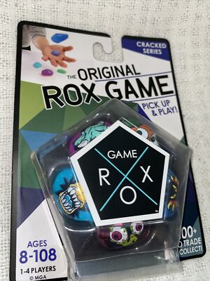 New! Sealed! The Original Rox Game - Cracked Series - 5 Collectible GameRox