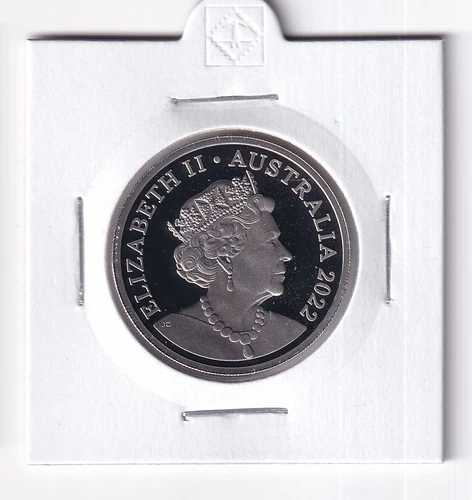 AUSTRALIAN PROOF: 2022 20 CENT IN 2X2 HOLDER #4728
