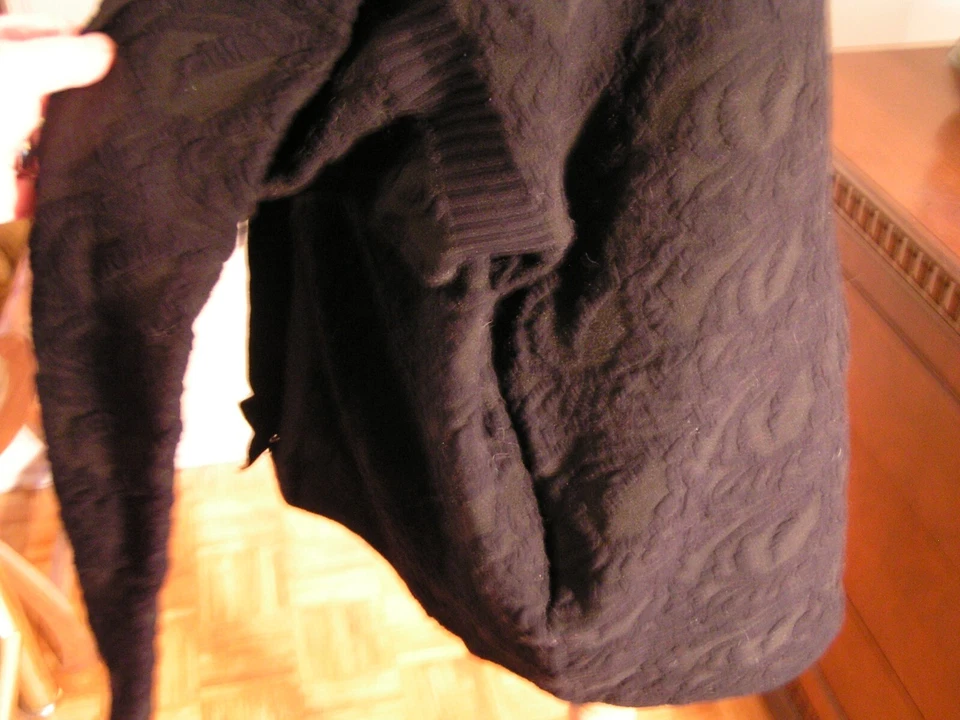 ¡Lo último! Suéter cárdigan negro-verde ALEXANDER WANG, talla L Foto 4 de 4