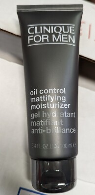 Clinique For Men Oil Control Mattifying Moisturizer 100 Ml/3.4 Oz/2*0.5=1 oz New