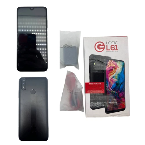 L61 6.1” 4G SMARTPHONE 6.1” IPS HD+ SCREEN 32GB 2G RAM Black