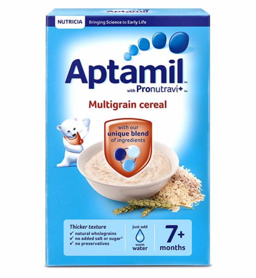 aptamil cereal 4 months