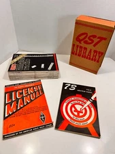 QST Magazine ARRL License Manual 10 Magazine Lot 1960's Ham Radio