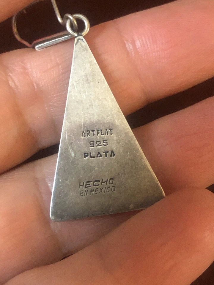 Silver Plated Dangle Earrings - Image 4 of 4