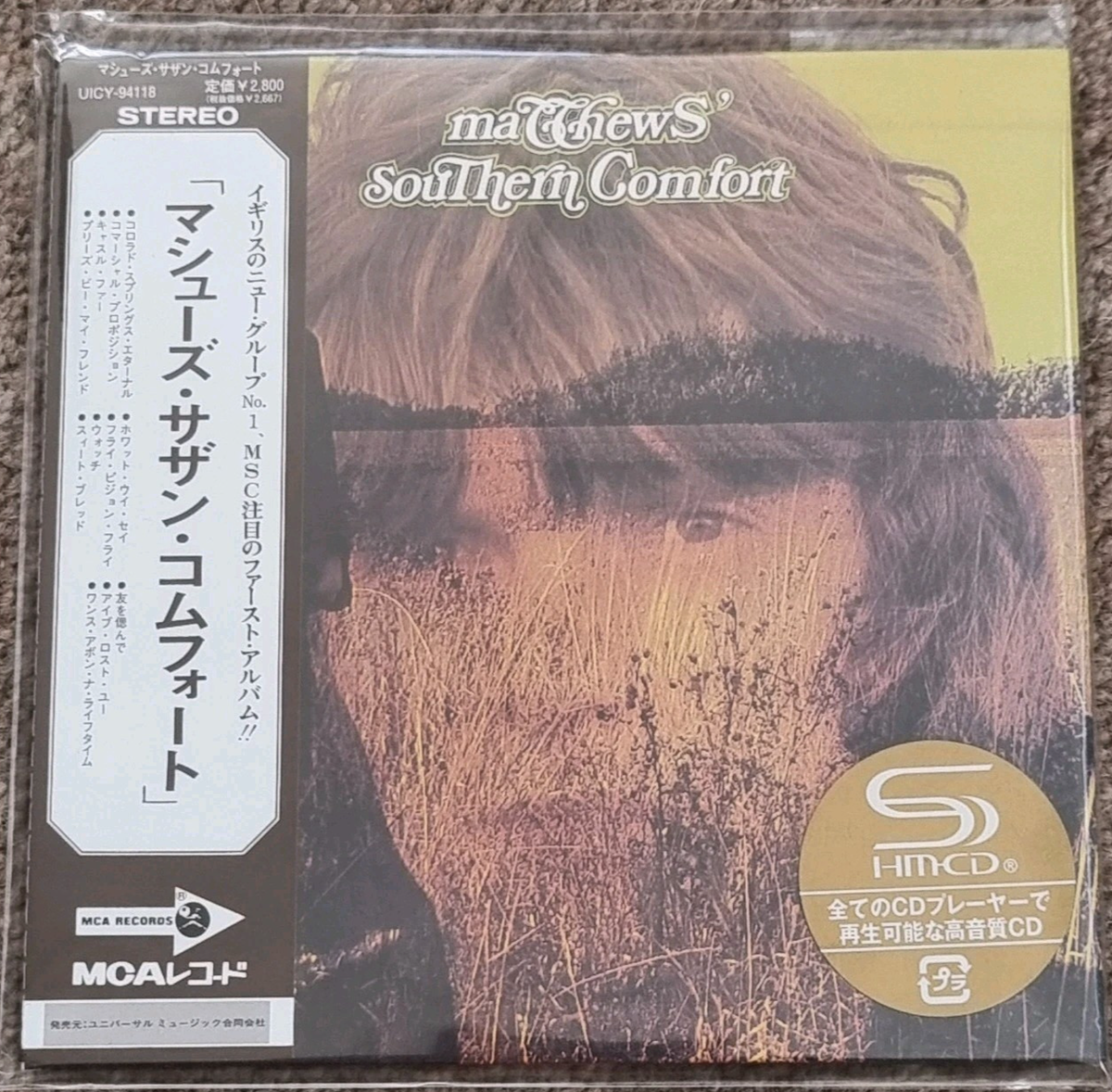 SOUTHERN COMFORT ⁄ MATTHEWS