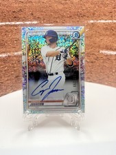 2020 Bowman Chrome Prospect Speckle Refractor Cooper Johnson AUTO 164/299