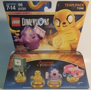Lego 71246 Dimensions Team Pack Adventure Time Jake the Dog Lumpy New Sealed | eBay