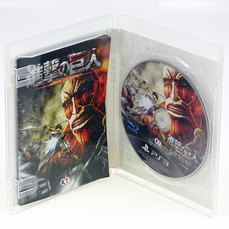 Shingeki no Kyojin Attack on Titan Japanese Ver. PS3 PlayStation 3 Video  Game