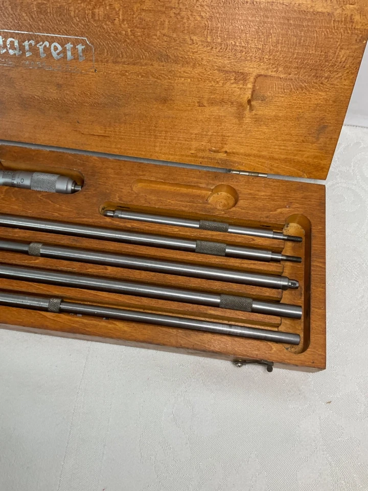 Starrett 124-C " 14" to 32" Inside Tubular Micrometer w/Box - Mostly Complete - Image 2 of 4