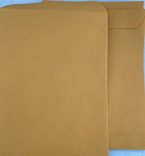10 Kraft 9 x 12 Catalog Mailing Envelopes Brown Self Seal Mailers 9”x12" Manila - Picture 5 of 6