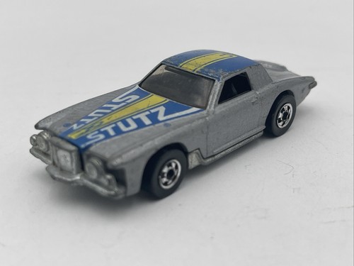 1979 Hot Wheels Stutz Blackhawk Metallic Silver Blackwall BW HK Diecast Car