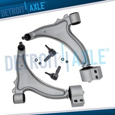 Front Lower Control Arms + Outer Tierods for 10-16 Buick LaCrosse 11-13 Regal