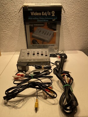 SIMA Video ED/IT 2x Color Effects Editor/ Audio Mixer (H579)