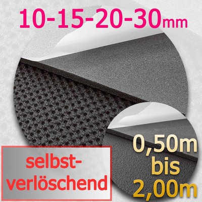 FWEEK 15 Stück Auto Dämmmatten 40x25cm - Schallschutz Selbstklebend 7mm Dick