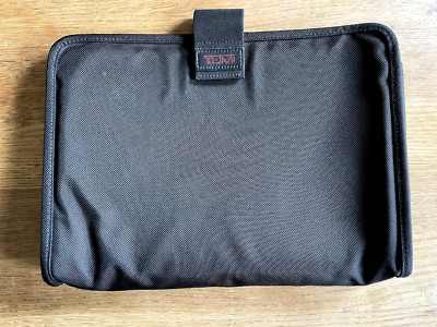 TUMI Laptop Sleeve Notebook Case Black Ballistic Nylon