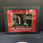 Dominique Wilkins Autographed Framed Photo Atlanta Hawks Signed 8X10 Steiner CX