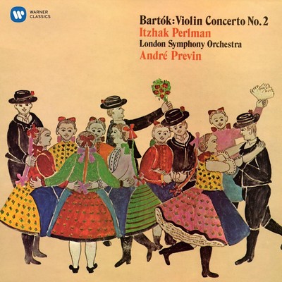 Bartok Violin Concerto No. 2 - Itzhak Perlman- Aus Stock- RARE MUSIC CD