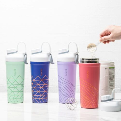 Set of 2 pcs 26 oz. Insulated Stainless Steel Double Wall Shaker Water Bottle - Picture 11 of 11