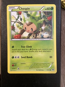 pic Chespin Pokemon Card Value details about chespin 9 162 common pokemon card breakthrough set 2015 nm