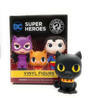 FUNKO MYSTERY MINIS MINI DC SUPER HEROES PETS  ISIS CAT 1:24 NEW w/BOX TA2325