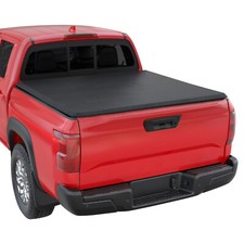 Soft Roll Up Tonneau Cover Fit For 2004-2015 Nissan Titan 5.5ft 66 Short Bed