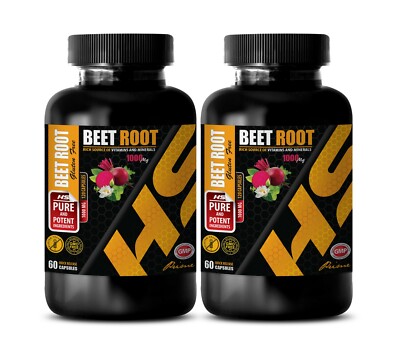 easy digestion - BEET ROOT - natural anti-inflammation 2 BOTTLE