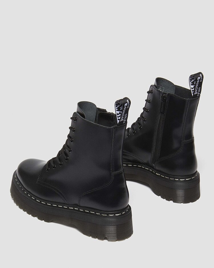 Dr. Martens 1460 Jadon White Stich 8 Hole Boots 32196001