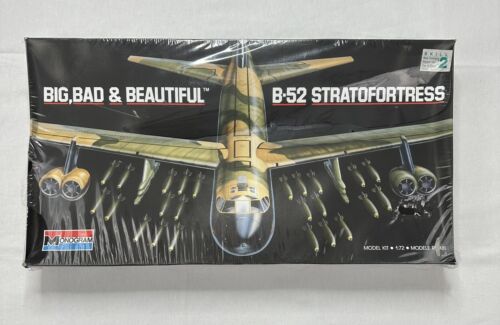1:72 Big, Bad & Beautiful B-52 Stratofortress Monogram  5709 Sealed NIB VINTAGE - 第 1/8 張圖片