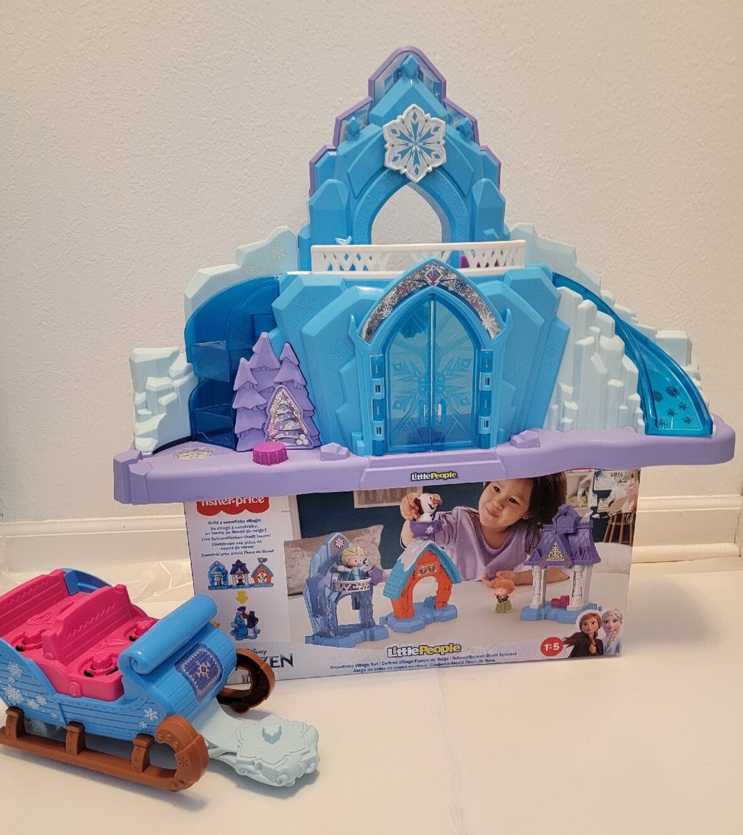 Fisher Price Little People Disney Frozen Elsa's Ice Palace Castle