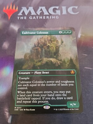Mtg. Cultivator Colossus. Borderless. Innistrad Remastered. Pack Fresh 