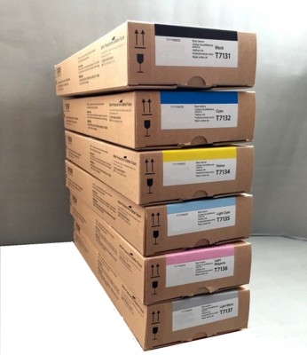 6 x Original Tinte Epson SureColor SC-S70600 / T7131 T7132 T7135 T7136 T7137 INK