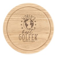 World's Best Golfer Rund Zerkleinern KäSebrett Lustig Favorit Sport