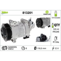 1X Kompressor, Klimaanlage Valeo 813201 Passend FüR CitroËN Peugeot DS