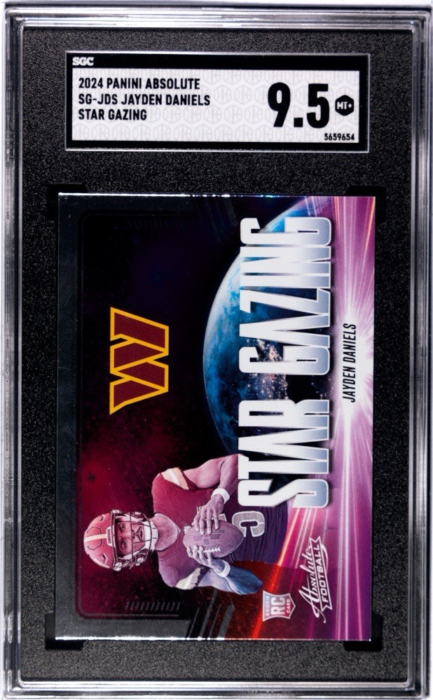 2024 Panini Absolute - Star Gazing Jayden Daniels #SG-JDS (RC) for