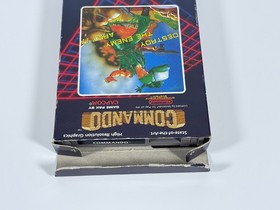 Commando (Nintendo Nes) Game & Box Authentic & Tested