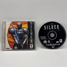 Silver (Sega Dreamcast, 2000) - CIB - Clean Disc - Fast Shipping