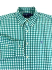 Ralph Lauren Polo Men's Blake Button Down 100% Cotton Green Check Shirt Medium