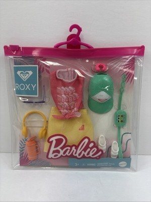 Barbie ROXY Fashion Set Boss Babes Beach Top Skirt Shoes  2020 NEW GRD60