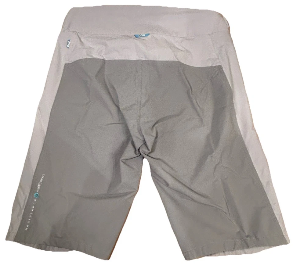 Pantalones Cortos de Ciclismo POC MTB Ajuste Ajustable Bolsillo con Cremallera para Mujer Gris Medio Foto 2 de 4