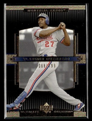 2002 Upper Deck Ultimate Collection #31 Vladimir Guerrero #/799 card