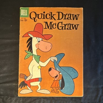 Dell Comics Quick Draw McGraw #4 1960 Single Issue Silver Age F/VF