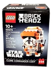 LEGO BRICKHEADZ:✨Star Wars Clone Cmndr. Cody (40675) New/Sealed/Rtrd.✨SHIPS FAST
