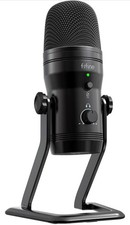 FIFINE USB Studio Recording Microphone Computer Podcast Mic for PC, PS4