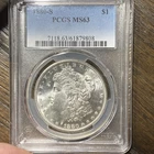 1880-S Morgan Silver Dollar PCGS MS63 Beautiful Coin