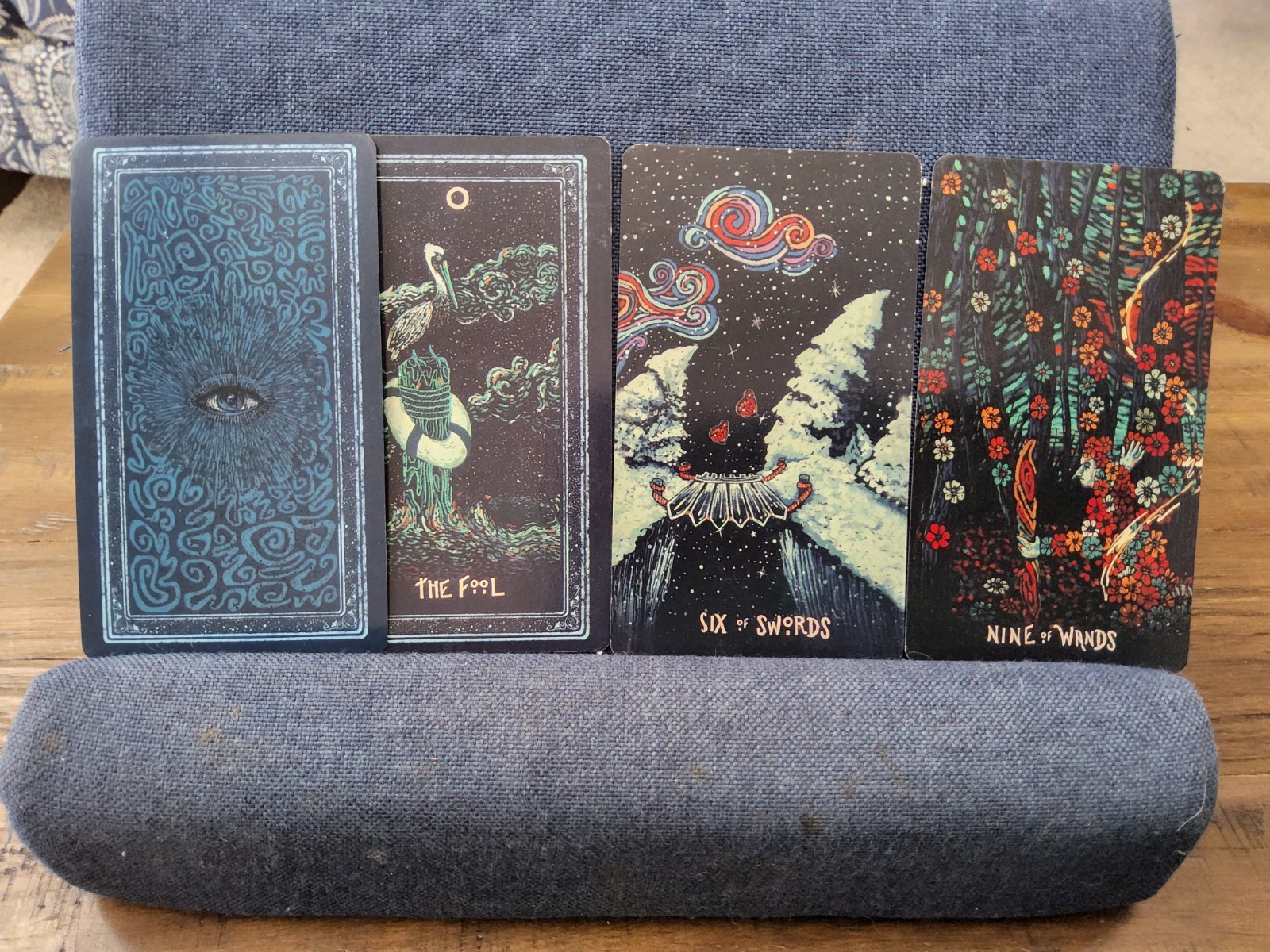 The Prisma Visions Tarot by James R. Eads 79 Card Tarot Deck USED