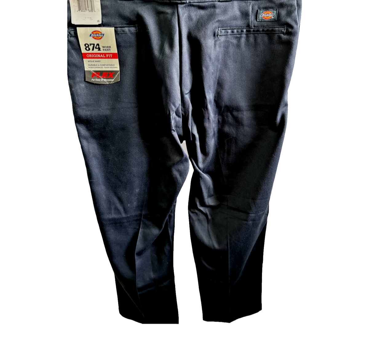 Dickies Pants Mens 38x34 Navy 874 Work Pant Original Fit Flex
